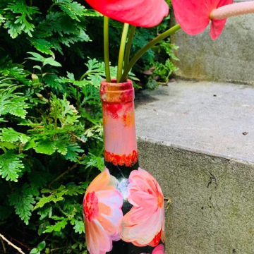 Hibiscus Vase